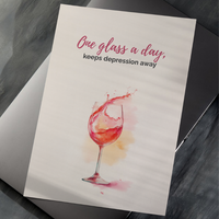 A Glass A Day | Print Art