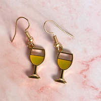 Wine Themed Earrings