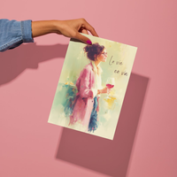 La Vie en Vin | Print Art