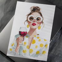 Sunny Side of Wine | Print Art