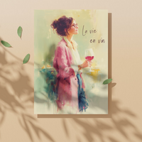 La Vie en Vin | Print Art