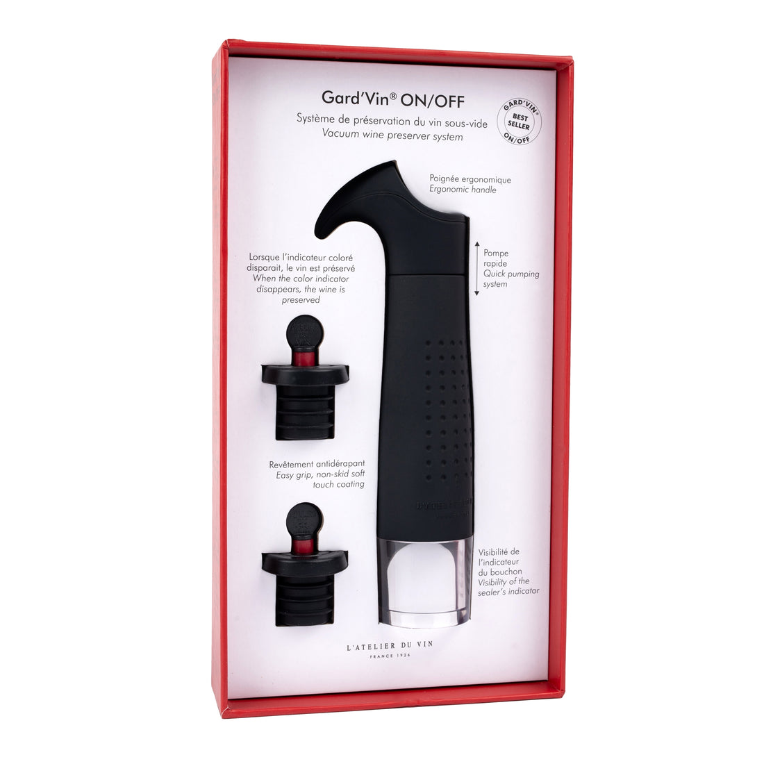 Gard’Vin On/Off | Wine Vacuum Pump