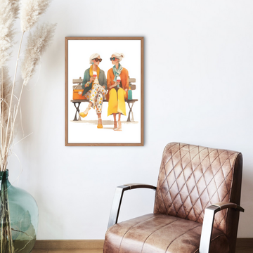 Partners in Wine | Print Art