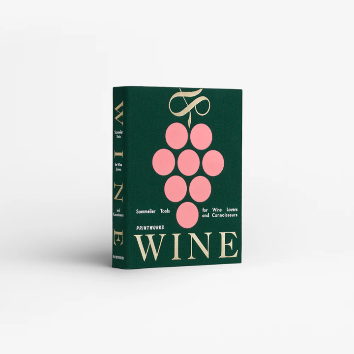 Wijngereedschap cadeauset in boekvorm