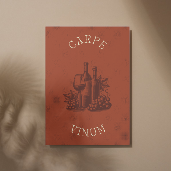 Carpe Vinum | Print Art