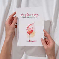 A Glass A Day | Print Art