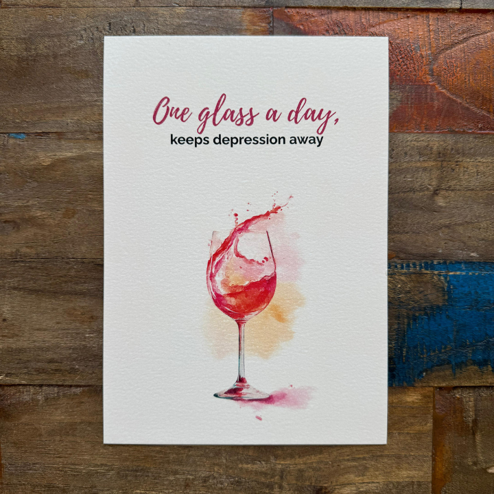 A Glass A Day | Print Art