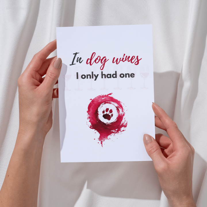 In Dog Wines | Print Art