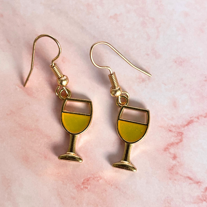 Wine Themed Earrings