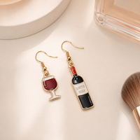 Wine Themed Earrings