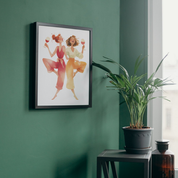 Partners in Pour | Print Art