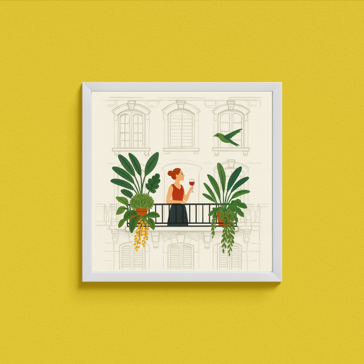 Wine Vibes  | Print Art