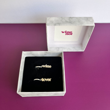 Wine Lover Stainless Steel Earrings