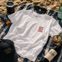 Embroidered T-shirt | Sante Cheers