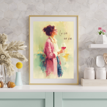 La Vie en Vin | Print Art