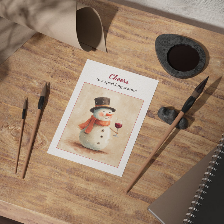 Holiday Postcards | Wine Lover Edition