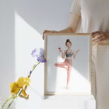 Balance is the Key | Print Art