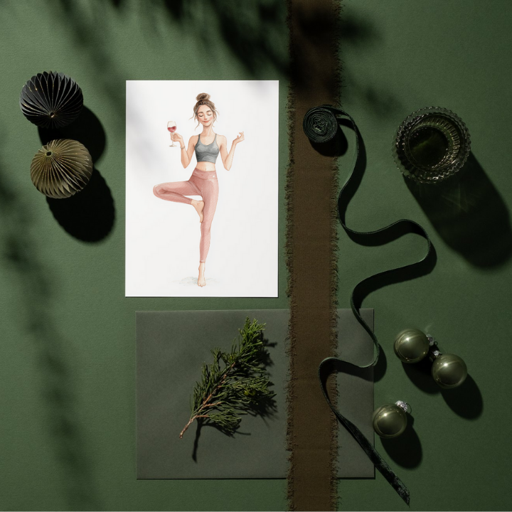 Balance is the Key | Print Art